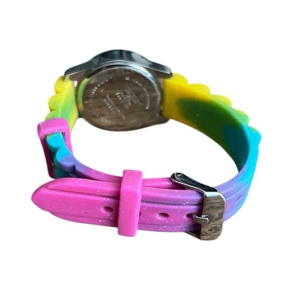 Vintage Paul Frank Monkey Watch Rainbow Silicone Band Unisex Paul012 New Battery - Picture 6 of 6